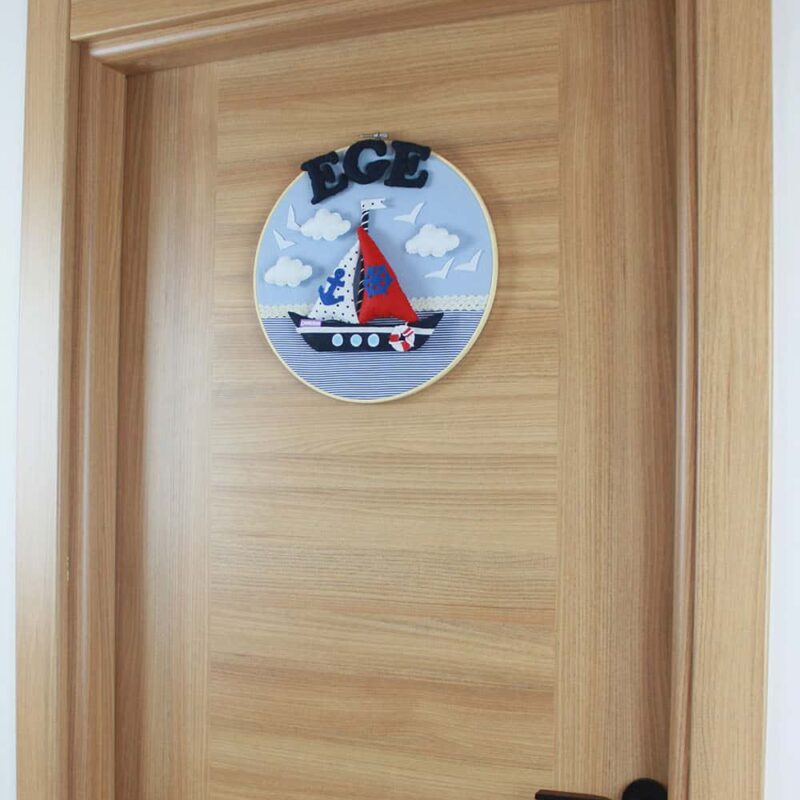 Ege isimli Denizci Kasnak Kapı Süsü