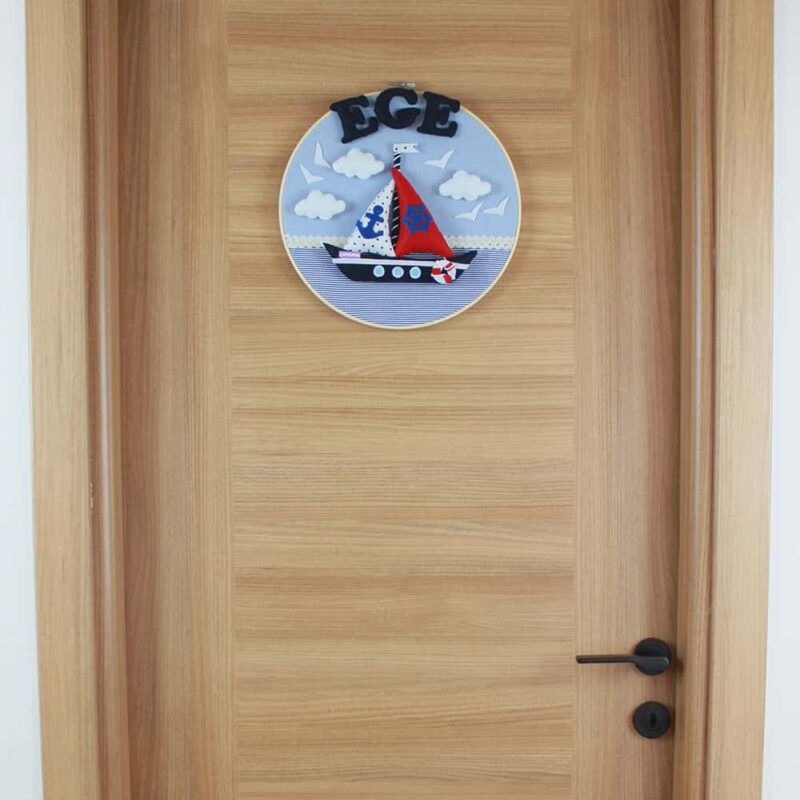 Ege isimli Denizci Kasnak Kapı Süsü