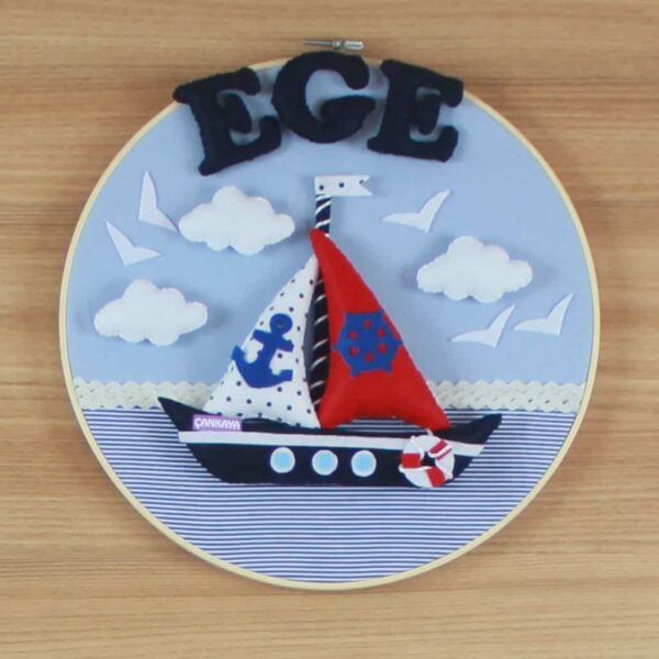 Ege isimli Denizci Kasnak Kapı Süsü