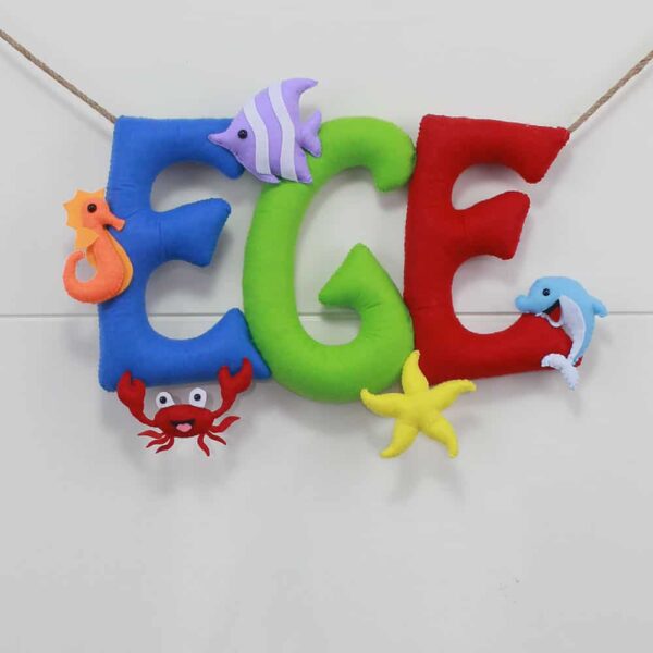 Ege isimli İsimlik Kapı Süsü