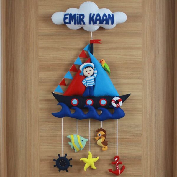 Emir Kaan isimli Denizci Kapı Süsü