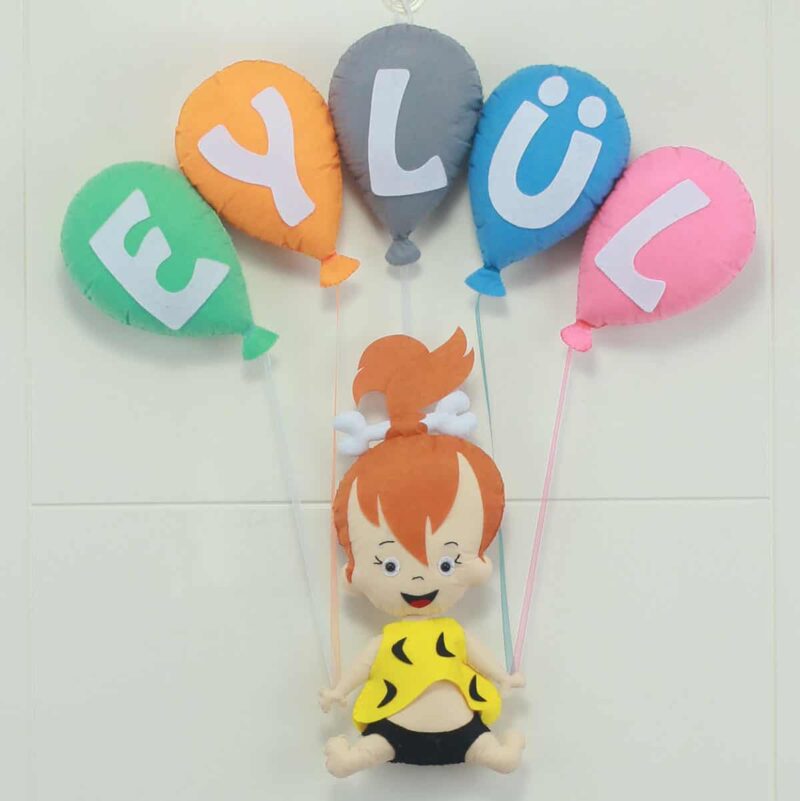 Eylül isimli Çakıl Bebek Kapı Süsü