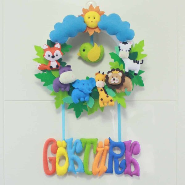 Göktürk isimli Safari Bebek Kapı Süsü