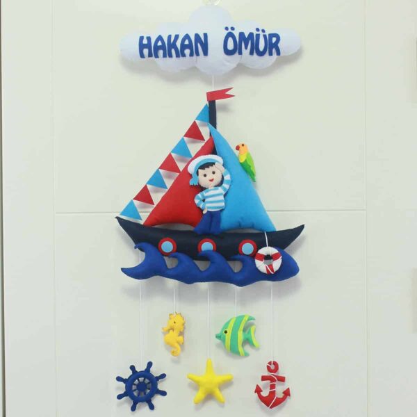 Hakan Ömür isimli Denizci Bebek Kapı Süsü
