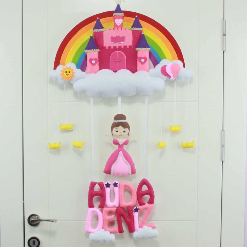 Hüda Deniz isimli Şato Bebek Kapı Süsü