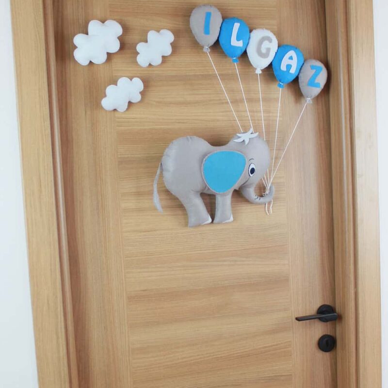 Ilgaz isimli Filli Bebek Kapı Süsü
