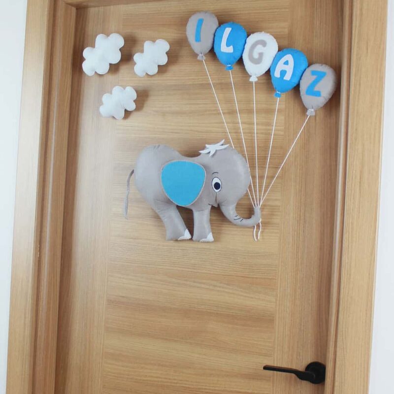 Ilgaz isimli Filli Bebek Kapı Süsü