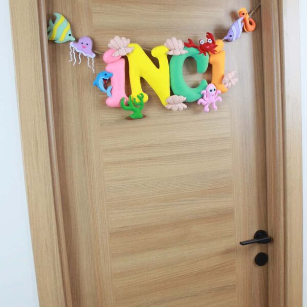 İnci isimli Hastane Bebek Kapı Süsü