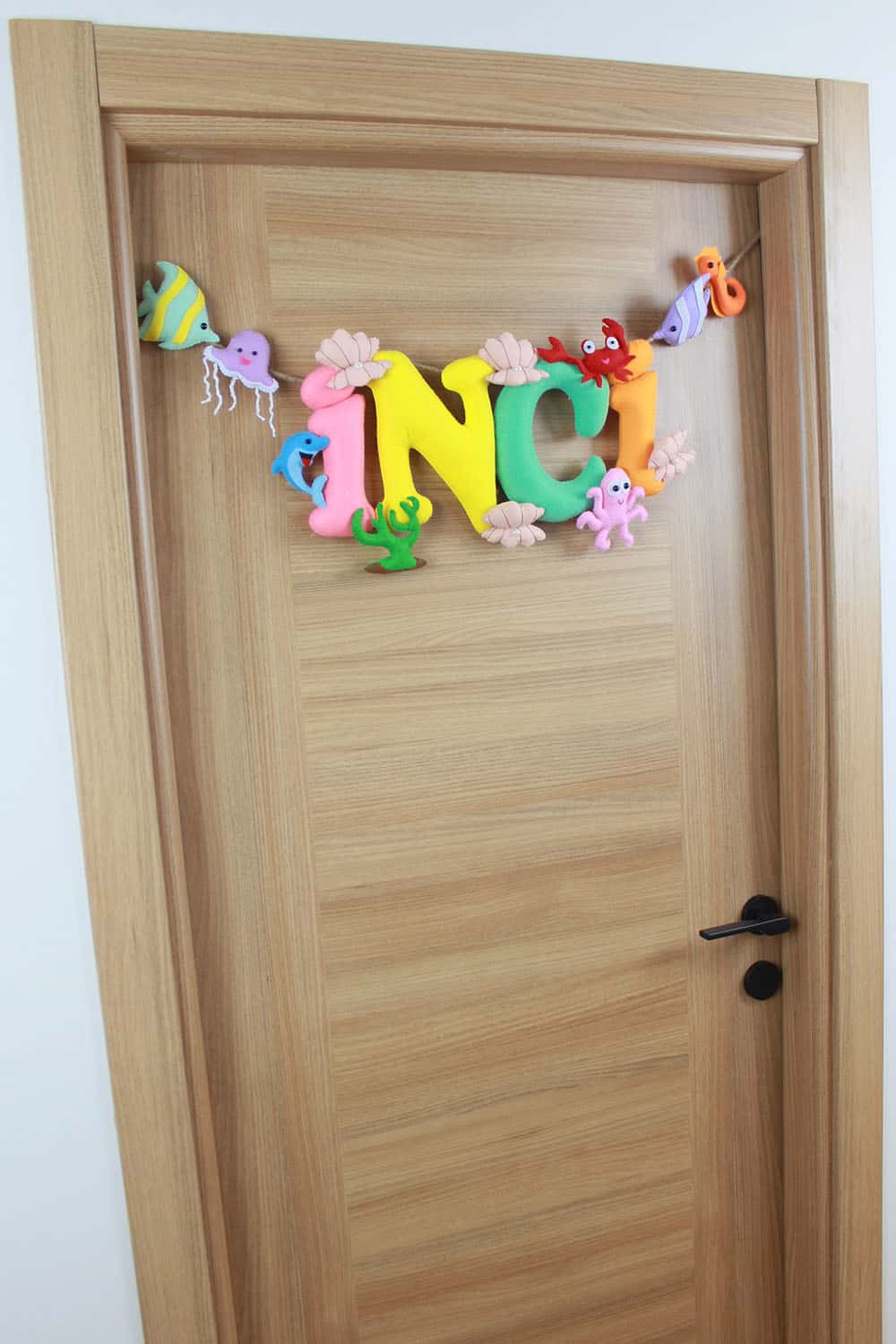 İnci isimli Hastane Bebek Kapı Süsü