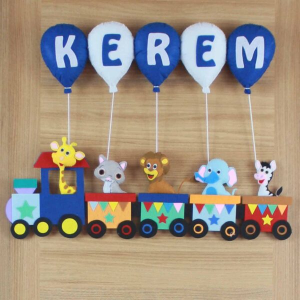Kerem isimli Tren Hastane Kapı Süsü
