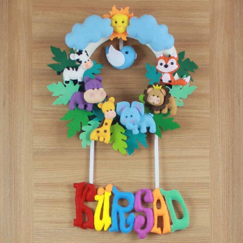 Kürşad isimli Safari Bebek Kapı Süsü