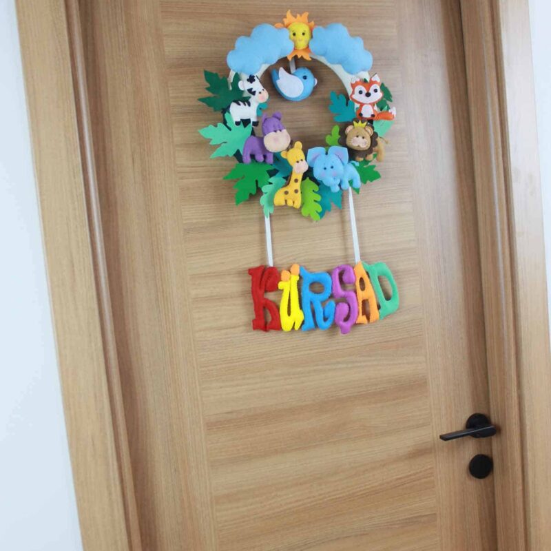 Kürşad isimli Safari Bebek Kapı Süsü