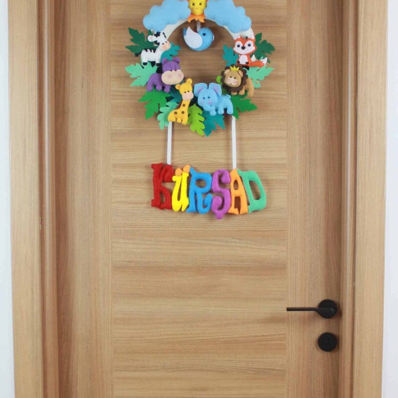 Kürşad isimli Safari Bebek Kapı Süsü