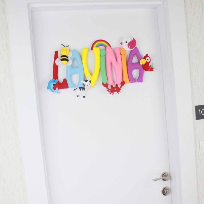 Lavinia isimli Hastane Bebek Kapı Süsü