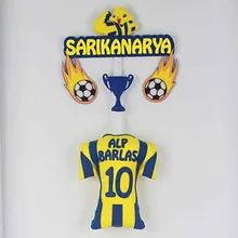 Alp Barlas isimli SarıKanarya Kapı Süsü