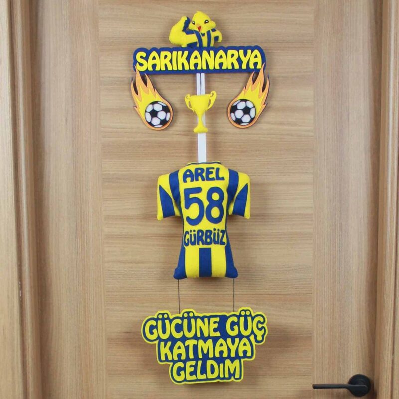 Arel isimli SarıKanarya Kapı Süsü