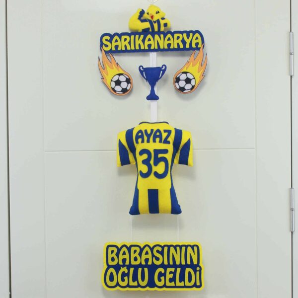 Ayaz isimli SarıKanarya Kapı Süsü