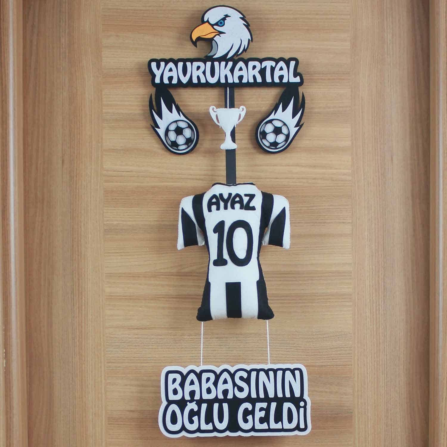 Ayaz isimli YavruKartal Kapı Süsü