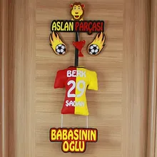 Berk isimli AslanParçası Kapı Süsü