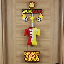 Bulut Ali isimli YavruAslan Kapı Süsü