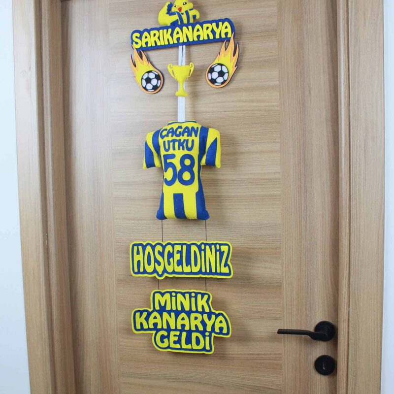 Çağan Utku isimli SarıKanarya Kapı Süsü