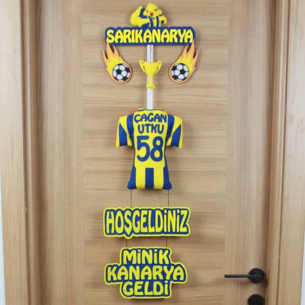 Çağan Utku isimli SarıKanarya Kapı Süsü