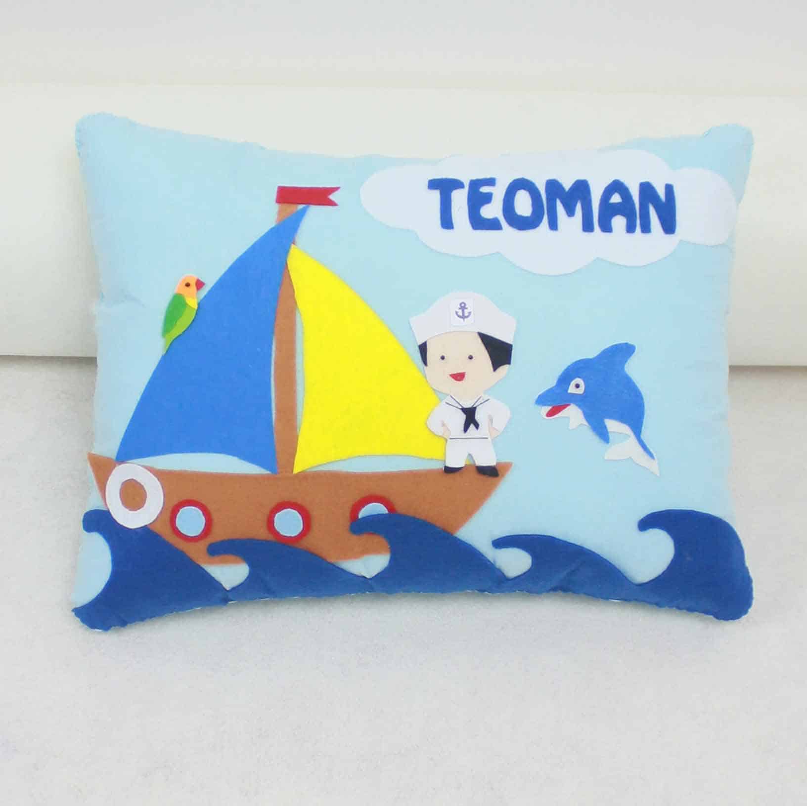 Denizci Yelken Takı ve Süs Yastığı