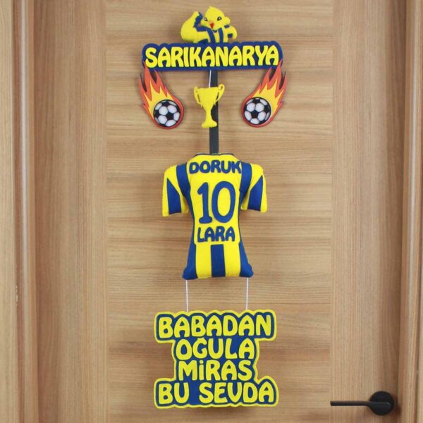 Doruk isimli SarıKanarya Kapı Süsü