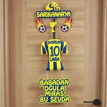 Doruk isimli SarıKanarya Kapı Süsü