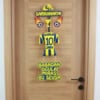 Doruk isimli SarıKanarya Kapı Süsü