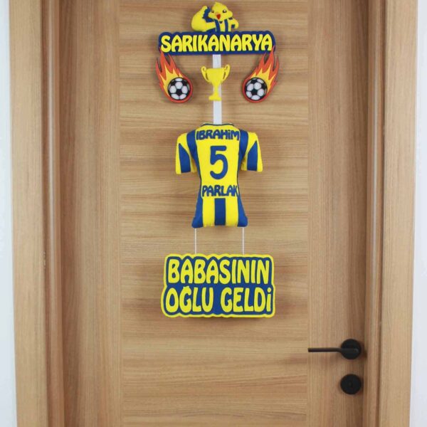 İbrahim isimli SarıKanarya Kapı Süsü