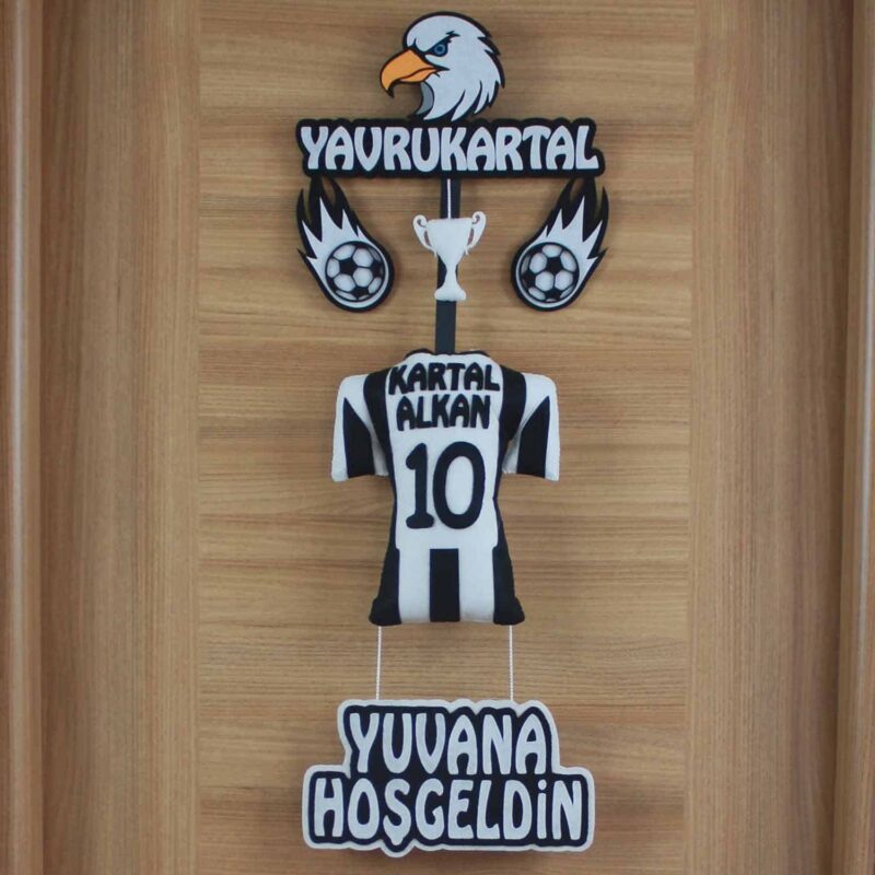 Kartal Alkan isimli YavruKartal Kapı Süsü