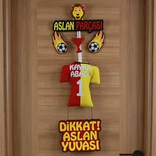 Kayra isimli AslanParçası Kapı Süsü
