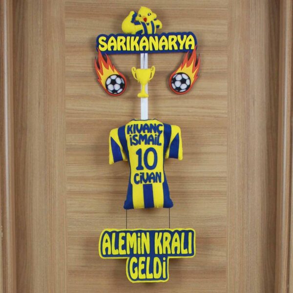 Kıvanç İsmail isimli SarıKanarya Kapı Süsü