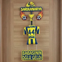 Kutay Özgül isimli SarıKanarya Kapı Süsü