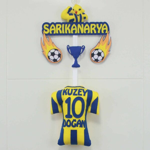 Kuzey isimli SarıKanarya Kapı Süsü