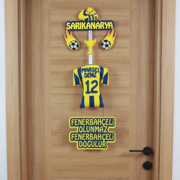 Marsel Deniz isimli SarıKanarya Kapı Süsü