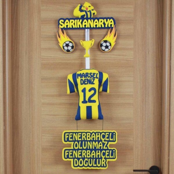 Marsel Deniz isimli SarıKanarya Kapı Süsü