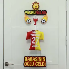 Mert Mehmet isimli YavruAslan Kapı Süsü