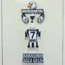 Miran Deniz isimli YavruKartal Kapı Süsü