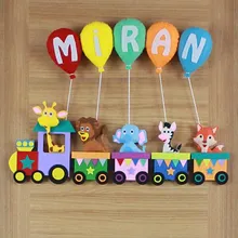 Miran isimli Tren Bebek Kapı Süsü