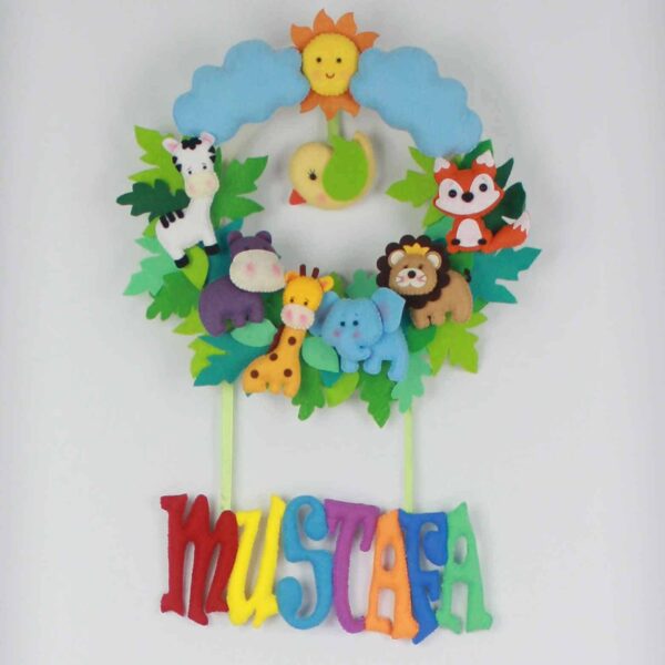 Mustafa isimli Safari Bebek Kapı Süsü