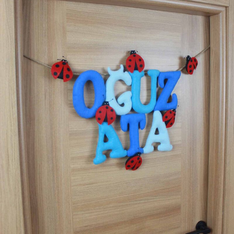 Oğuz Ata isimli Hastane Bebek Kapı Süsü