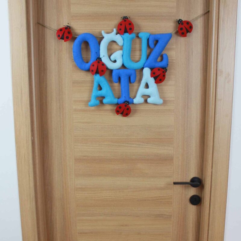 Oğuz Ata isimli Hastane Bebek Kapı Süsü