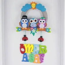 Ömer Asaf isimli Baykuş Bebek Kapı Süsü