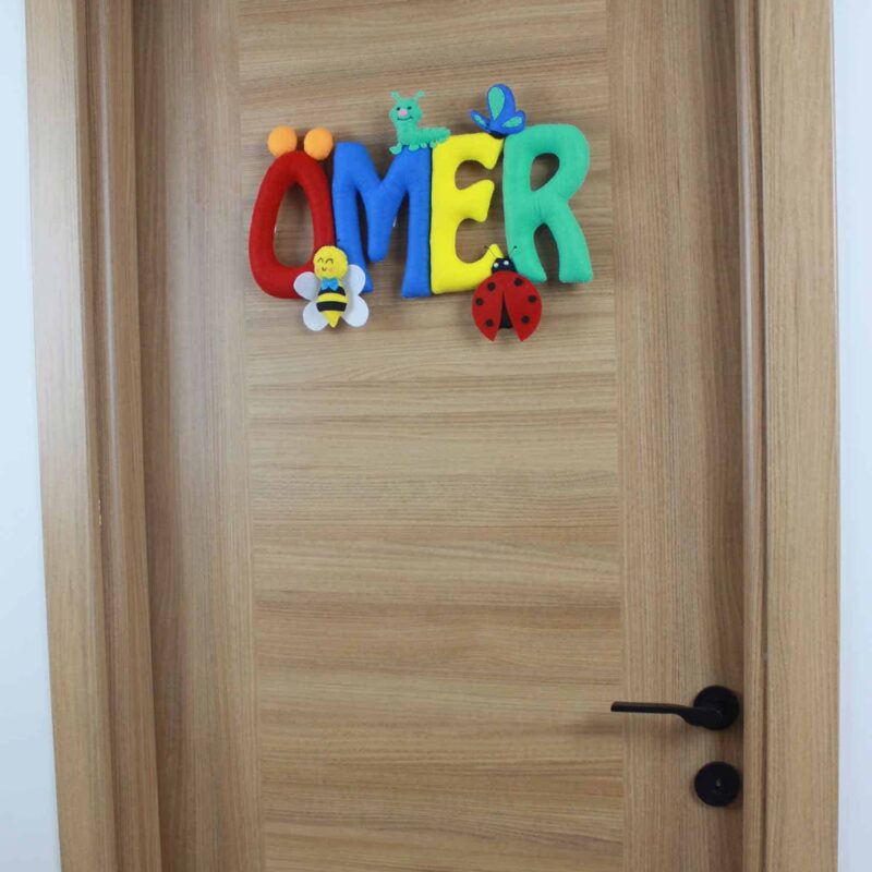 Ömer isimli Hastane Bebek Kapı Süsü