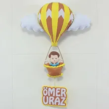 Ömer Uraz isimli Balonlu Bebek Kapı Süsü