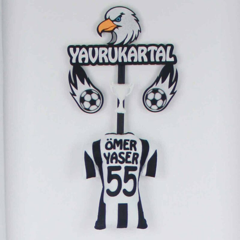 Ömer Yaser isimli YavruKartal Kapı Süsü