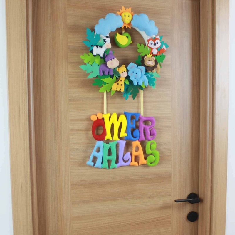 Ömer Ahlas isimli Safari Bebek Kapı Süsü