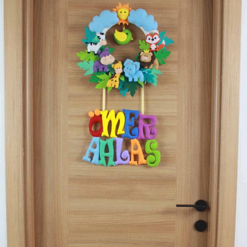 Ömer Ahlas isimli Safari Bebek Kapı Süsü